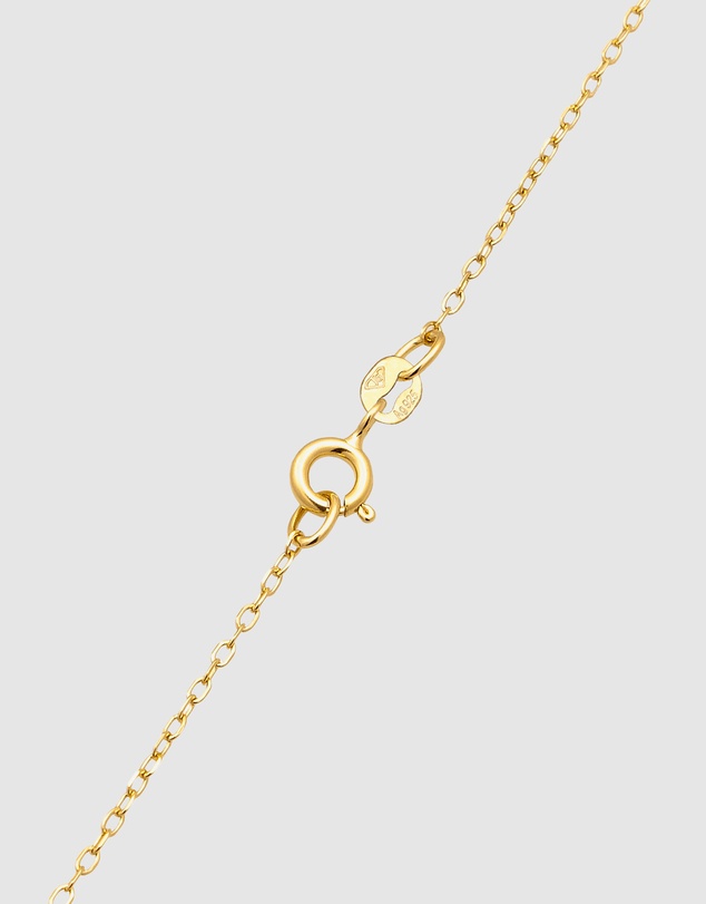 Elli Jewelry - Necklace Crystal Star 925 Sterling Silver Gold-Plated