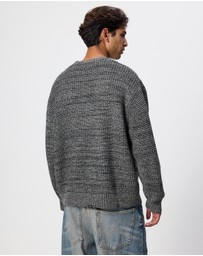 Thrills - Union Box Crop Crew Knit