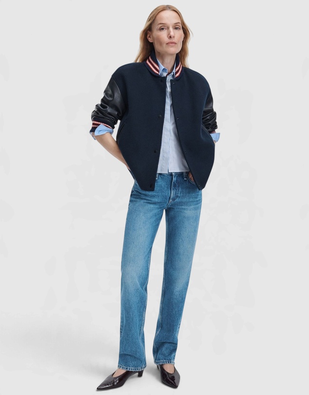 rag & bone - Harlow Low Rise Full Slim Straight Jeans