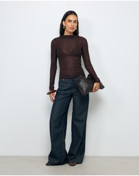 AERE - Valentina Long Sleeve Top