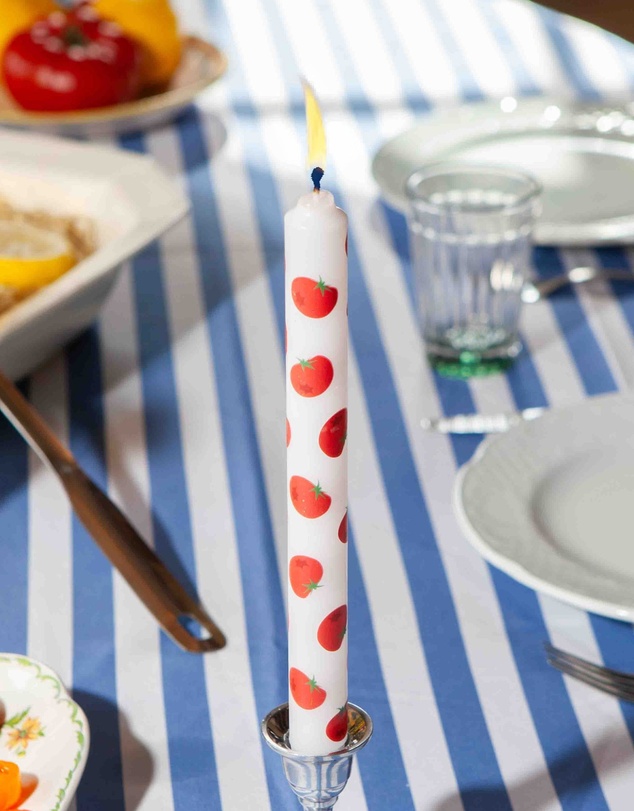 DOIY - Dolce Vita Taper Candles (set of 2) Tomato