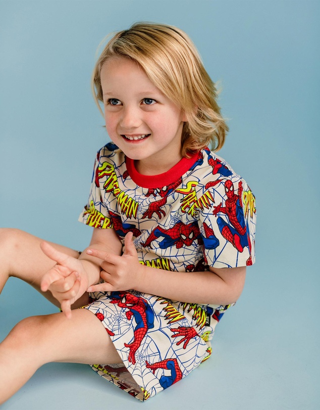 Rock Your Kid - Spider-Man Short Pyjama Set - ICONIC EXCLUSIVE - Kids