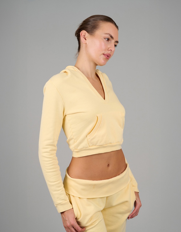 Love and Nostalgia - Ring Leader Hoodie - Lemon Yellow