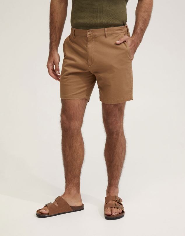 Oxford - Tom Cotton Stretch Shorts