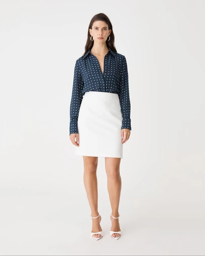 Forcast - Lydia Short Straight Skirt