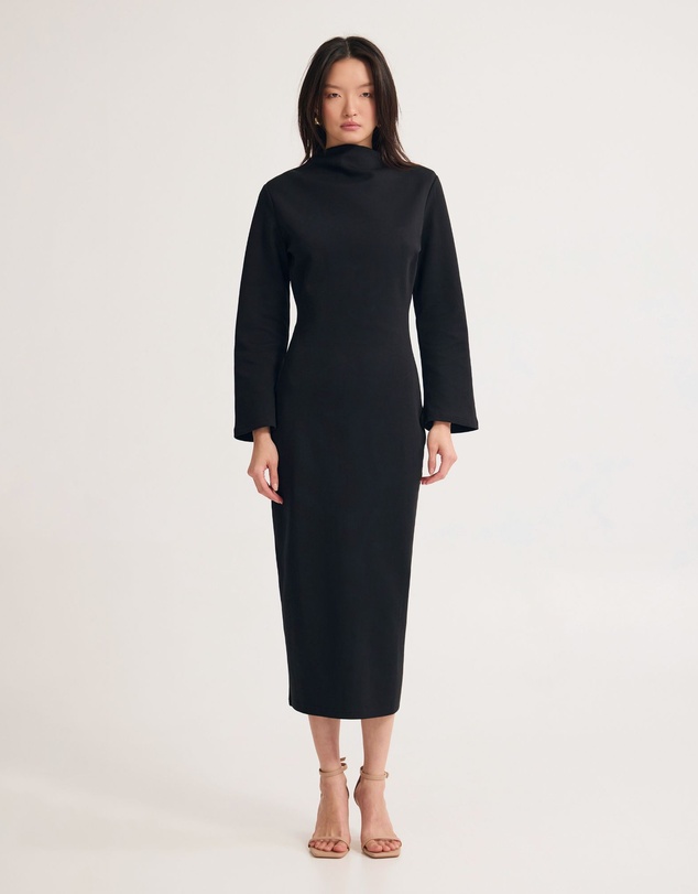 Oxford - Rebecca Ponti Long Sleeve Dress