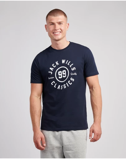 Jack Wills - Ringer Graphic T-Shirt