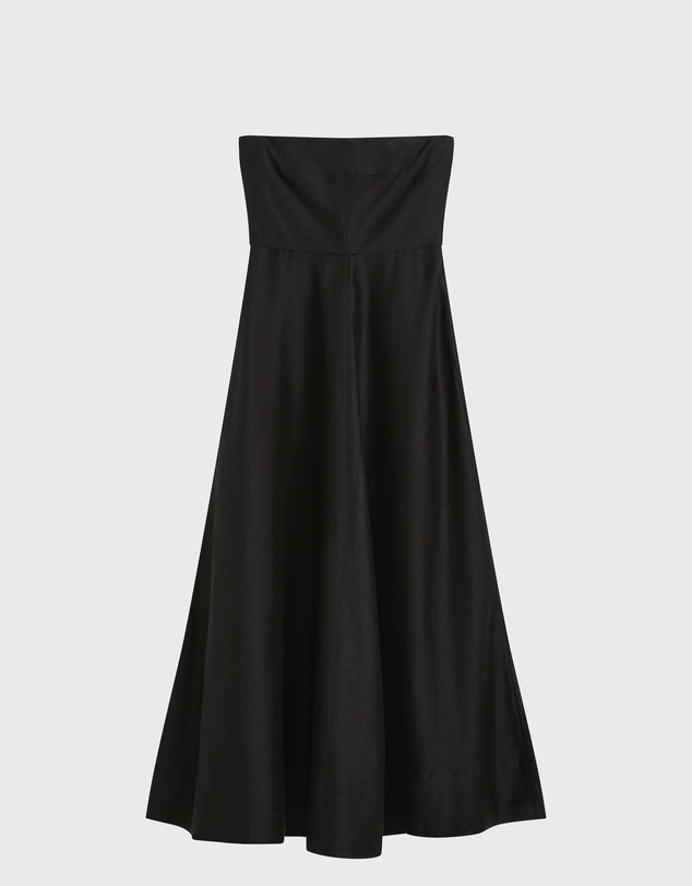 BONDI BORN - Bormio Strapless Maxi Dress