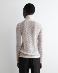 COS - Pointelle-Knit Mohair Jumper