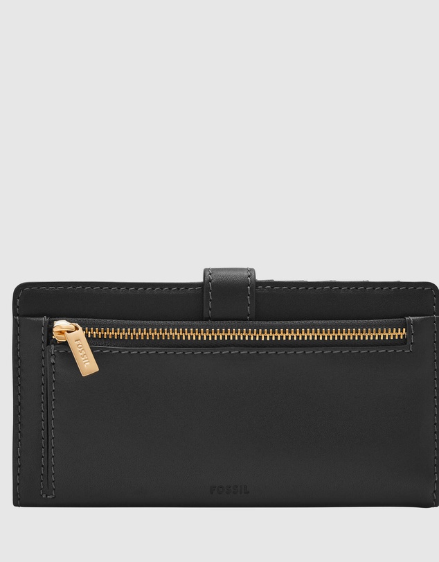 Fossil - Lennox Black Wallet