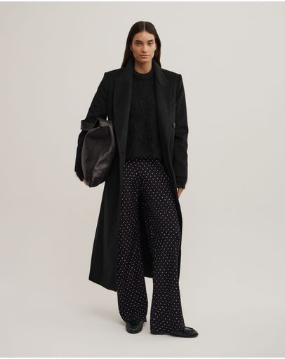 Black Polka Dot