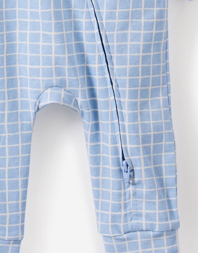 Cotton On Kids - Growie Long Sleeve Zip Romper