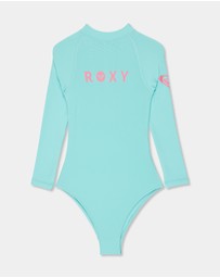 Roxy - Girls 2 to 7 Heater Onsie Long Sleeve Rash Vest