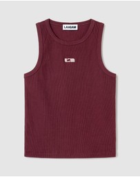 Laagam - Embroidered Logo Tank