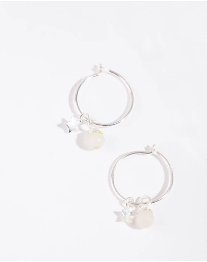 Lovisa - Sterling Silver Semi-Precious Earrings