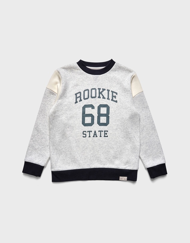 Academy Brand - Kids Contrast Crew Sweat