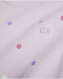 Country Road - Organically Grown Cotton Long Sleeve Sequin Logo T-shirt