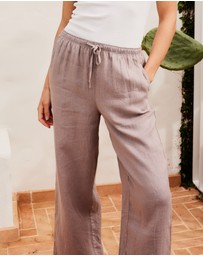 Academy Brand - Riviera Linen Pant