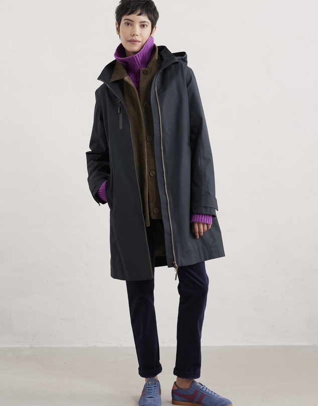Seasalt - Seasalt Cornwall Navy Coverack Coat II