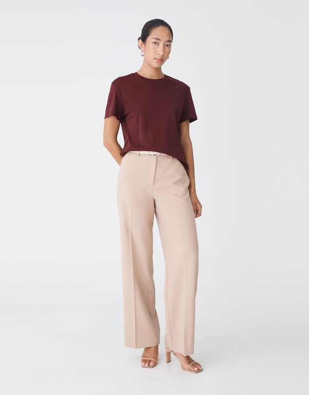 Forcast - May Relaxed Cotton T-shirt