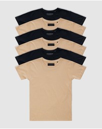 Xander - 6-Pack Blanc Tee