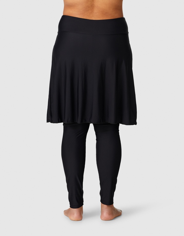 Modest Mermaid - Swimming skirt with inbuilt leggings
