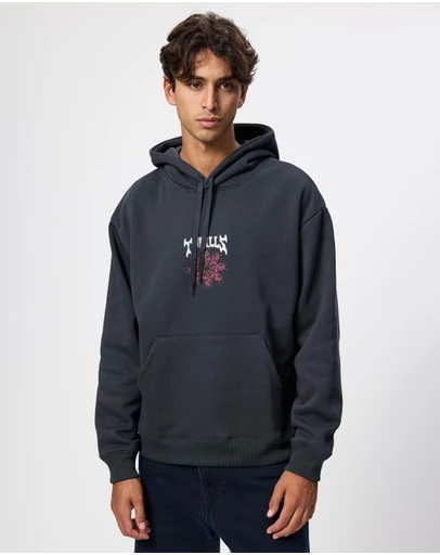 Thrills - Stagger Slouch Pull On Cropped Hoodie