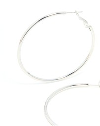 Lovisa - Surgical Steel Hoop Earrings 50 MM