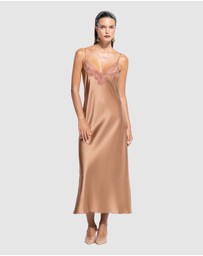 GINIA - Silk Lace Slip