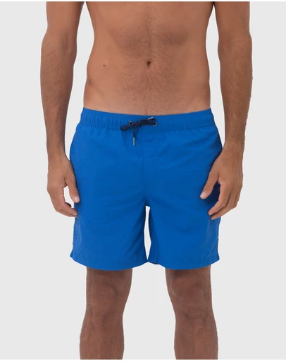 Coast Clothing - Blue Swim Shorts