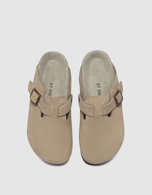 EVERAU - EverAU Ugg Brooklyn Platform Cow Suede Upper Clogs
