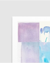 Olive et Oriel - Simple Artline No16 by Treechild Art Print