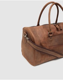 Oxford - Barton Leather Overnighter