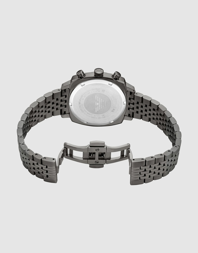 Emporio Armani - Gunmetal Chronograph Watch