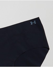 Under Armour - UA Pure Stretch 3-Pack No Show Hipster Briefs