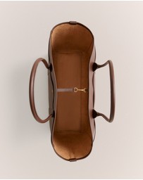 Trenery - Kalin Leather Tote in Chocolate