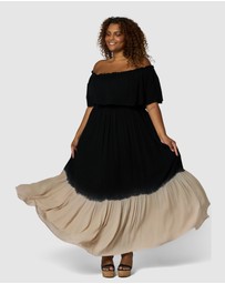 The Poetic Gypsy - Moondive Maxi Tie Dye Dress