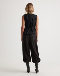 Decjuba - Ava Belted Wrap Top