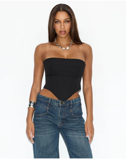 Dazie - Tasmin Bustier Top
