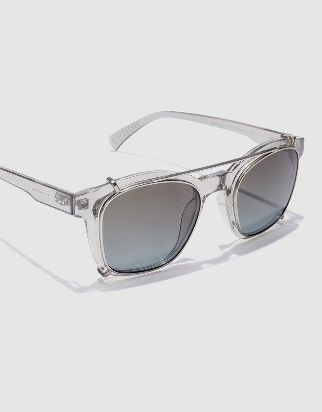 Hawkers Co - HAWKERS - Clip on Oat Milk DOT Sunglasses for Men and Women UV400