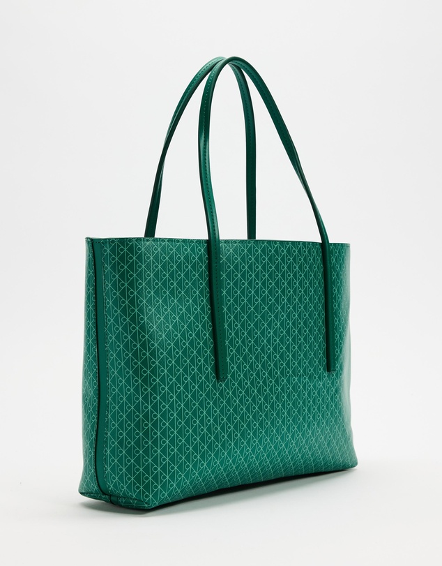 Calvin Klein - Emblem All Over Print Small Tote Bag