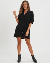 The Fated - Finesse Relaxed Shirt Dress