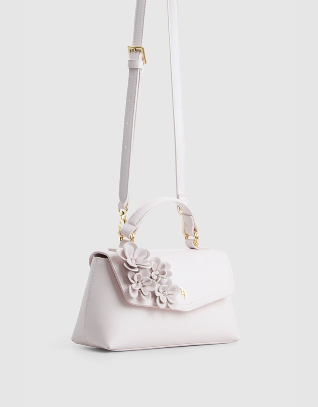 Laura Jones - Ayla Floral Top Handle Bag