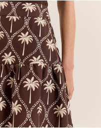 Review - Palms Midi Skirt