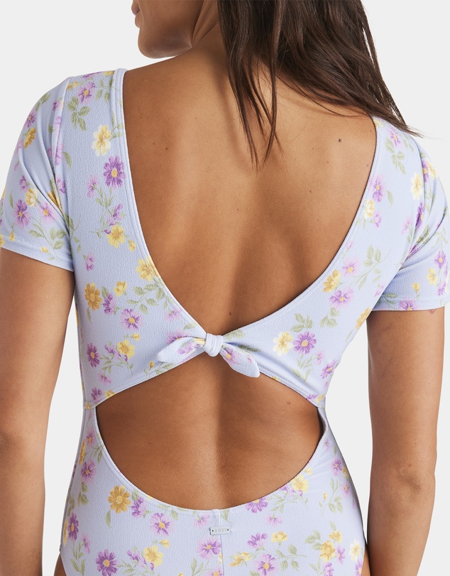 Roxy - Womens Wildflower Short Sleeve One Piece Swimsuit