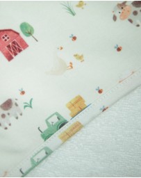 Little Stuff - Farm Friends Hooded Towel