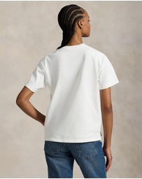Polo Ralph Lauren - Logo Cotton Jersey Tee - ICONIC EXCLUSIVE
