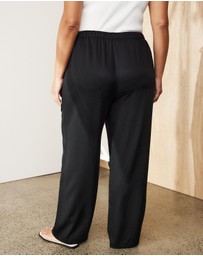 Atmos&Here Curvy - Corrina Wide Leg Pants