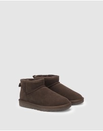 AusWooli Ugg Boots - Noosa Sheepskin Classic Ultra Mini Boot