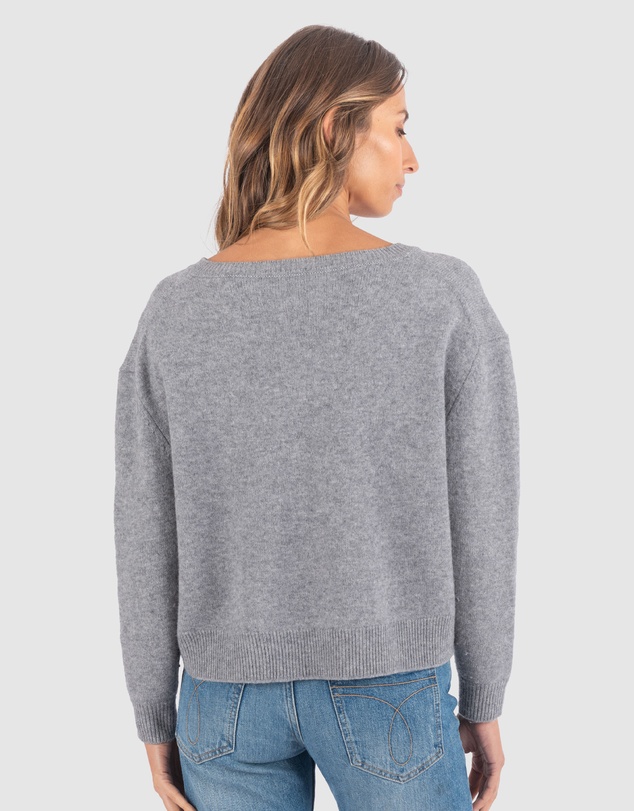 CAMIXA - Viola Merino Wool Knit Jumper Sweater